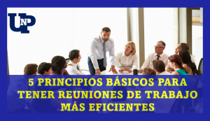 ▷ Todas las Entradas » 2025 Uriel N Peñaloza 🥇 5 principios básicos para tener reuniones de trabajo más eficientes