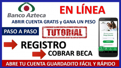 Abrir cuenta en Banco Azteca 2022-2023 guardadito en línea