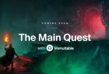 Immutable lanza el proyecto "The Main Quest" con 50 millones de dólares en premios